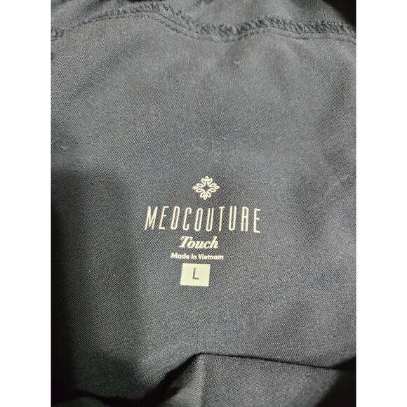 Medcouture large women's gray jogger style scrub pants - Picture 5 of 10